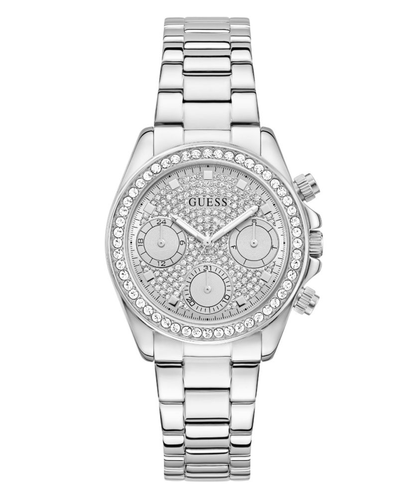 Guess Multifunzione Acciaio Quadrante Silver