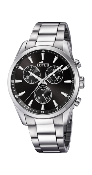 Lotus Orologio Uomo Cronografo Acciaio