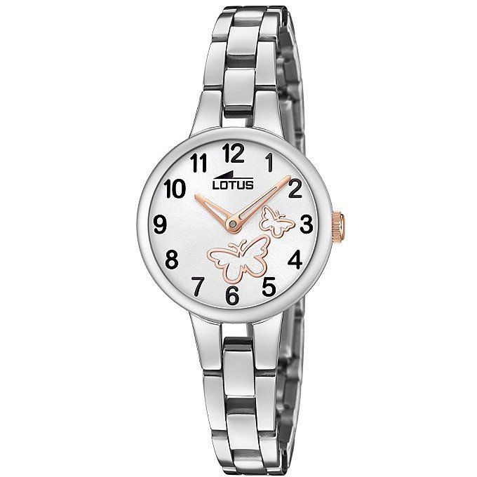 18658 1 Lotus Orologio Bambina Solo Tempo Acciaio Stainless