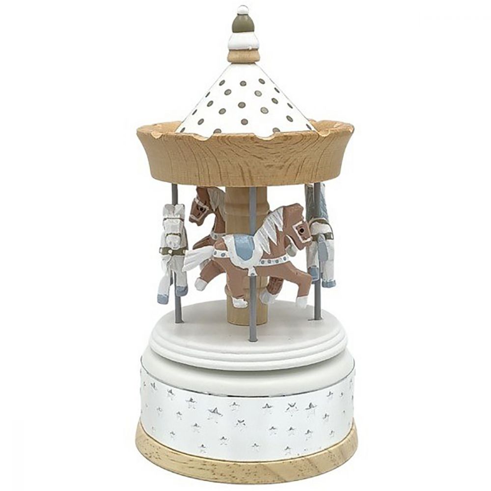 Valenti Carillon Giostra Bambini Bianca H.20 cm