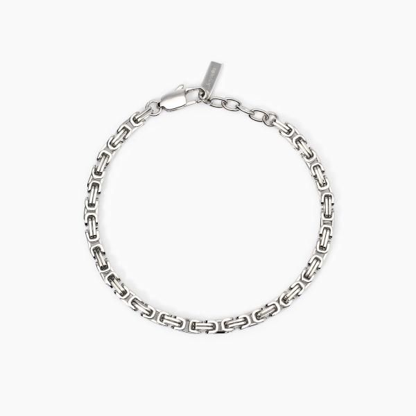2 Jewels Bracciale Acciaio Catena Bizantina