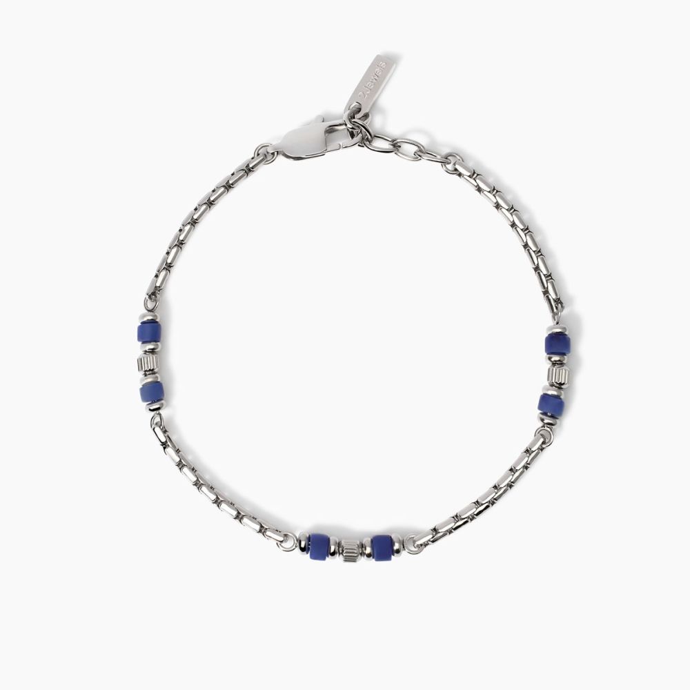 2 Jewels Bracciale Acciaio e Sodalite