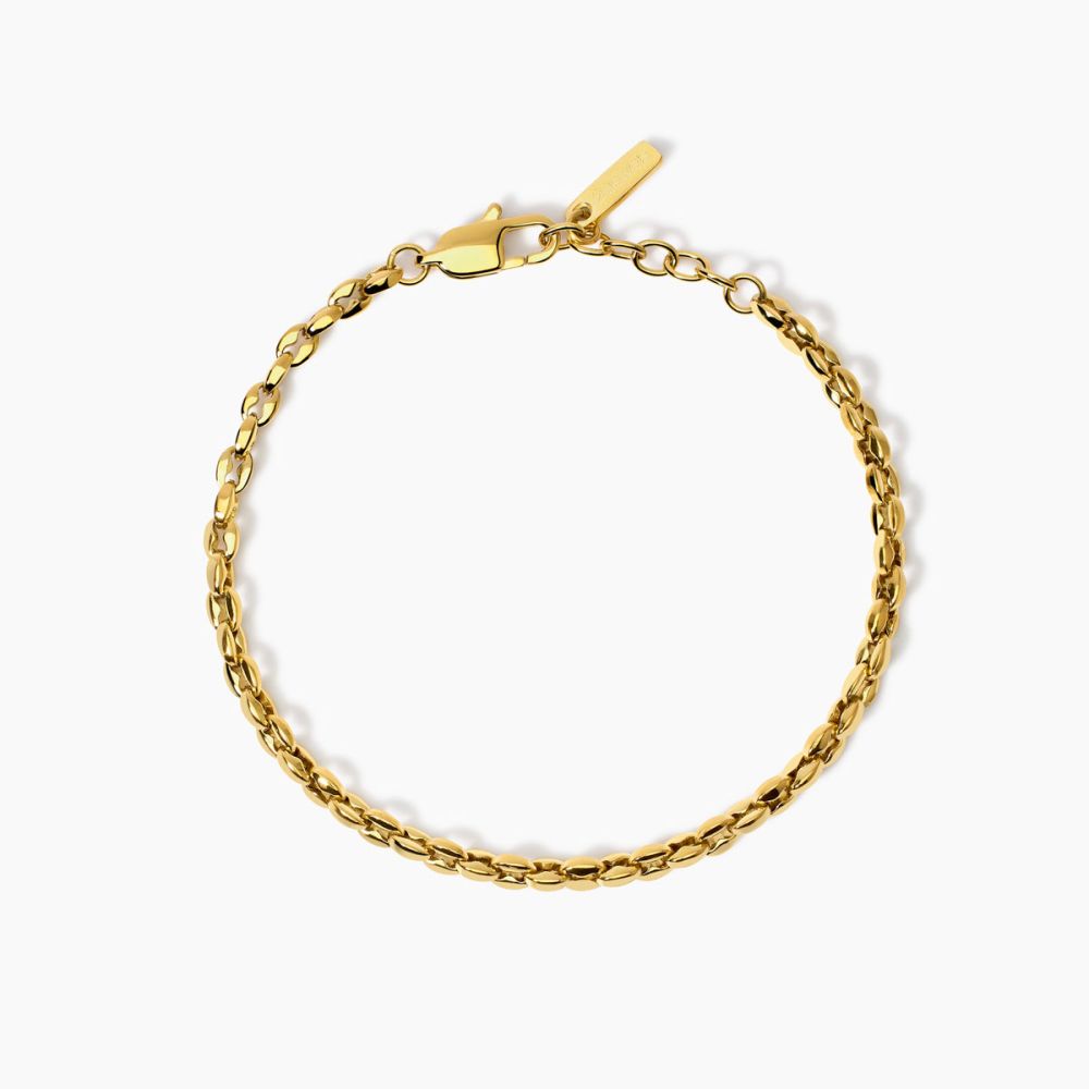 2 Jewels Bracciale Acciaio Gold Maglia Marina