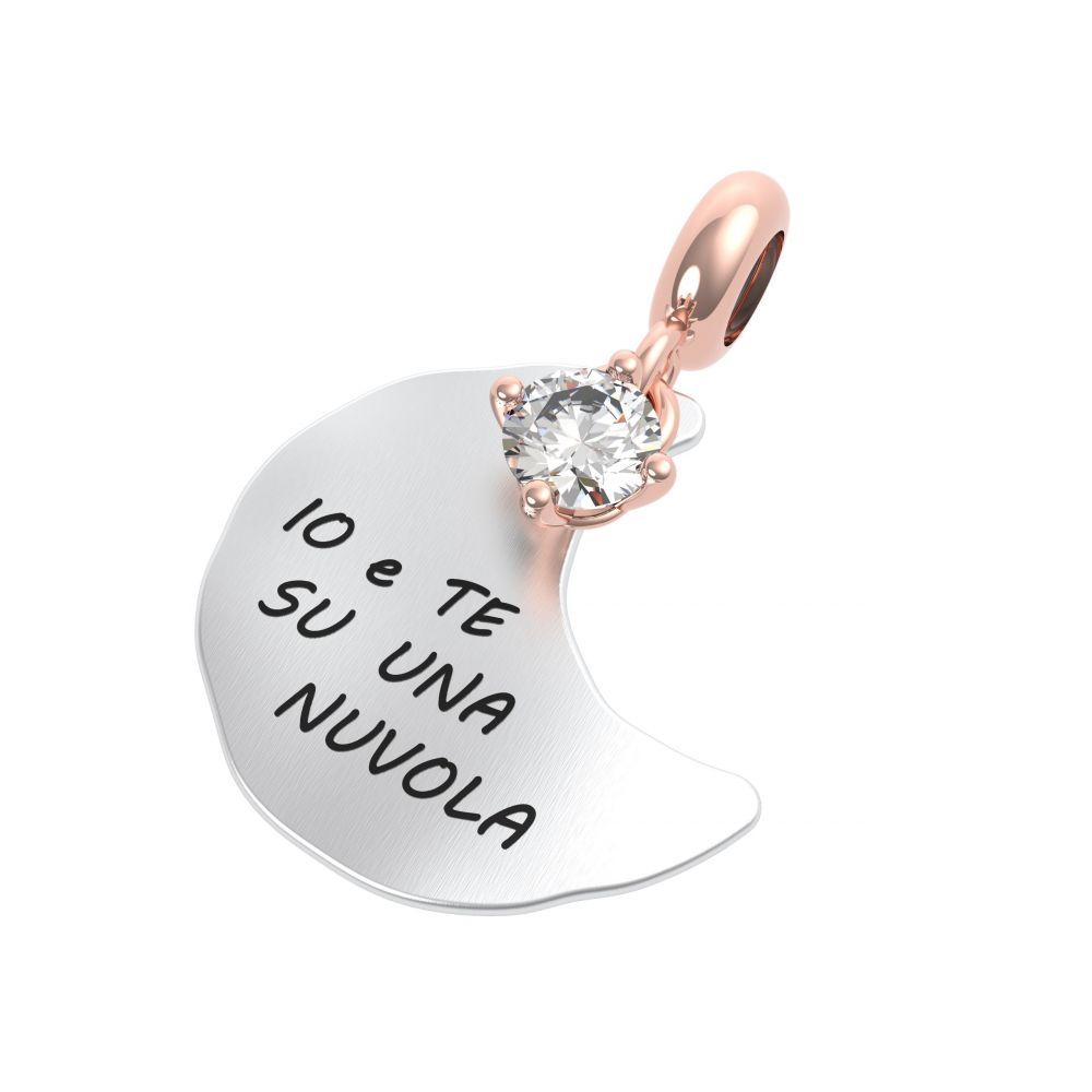 Rerum Charms Donna Argento Amore 25052