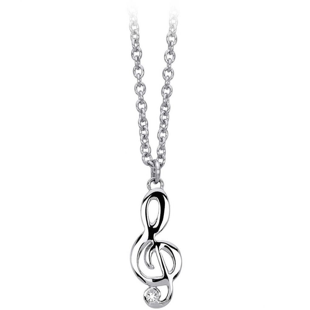 2 Jewels Collana Donna Acciaio Nota Musicale Puppy