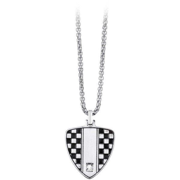 2 Jewels Collana Uomo Acciaio Pendente Grand Prix