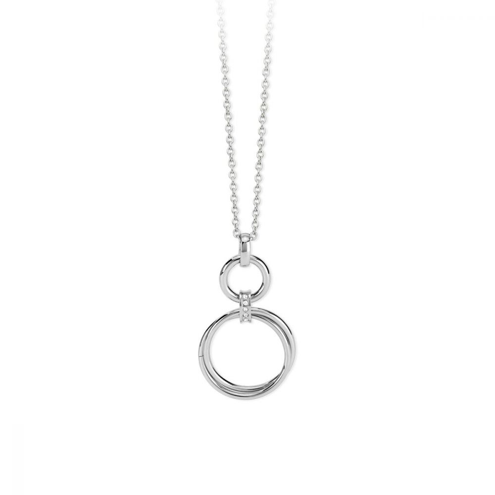 2 Jewels Girocollo Donna Acciaio 2 Cerchi