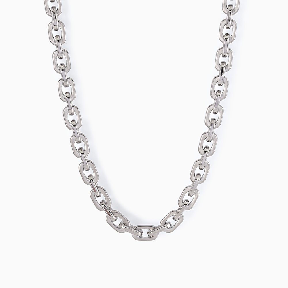 2 Jewels Collana Acciaio Catena Forzatina 6 mm