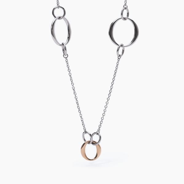 2 Jewels Collana Donna Acciaio Elementi Tondi