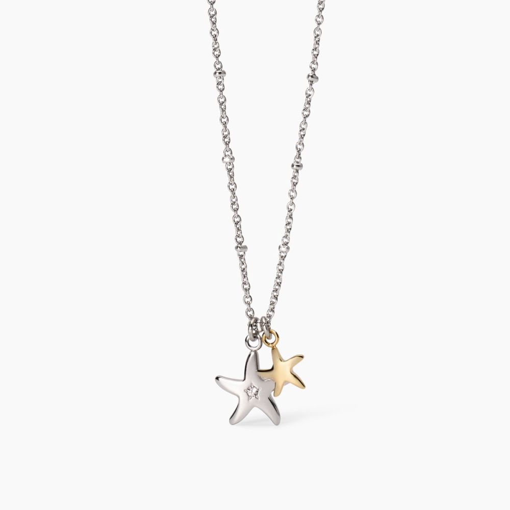 2 Jewels Collana Acciaio Stelle Marine