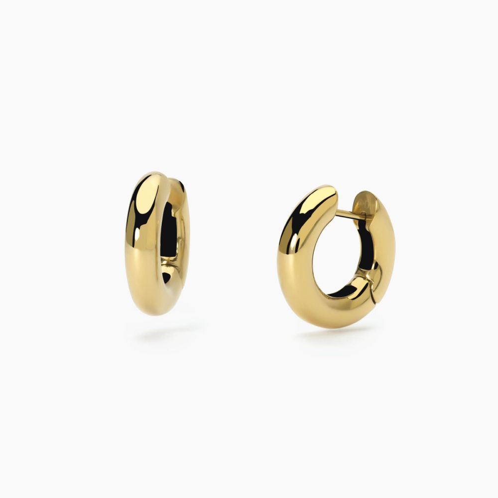 2 Jewels Orecchini Cerchio Acciaio Gold 16 mm
