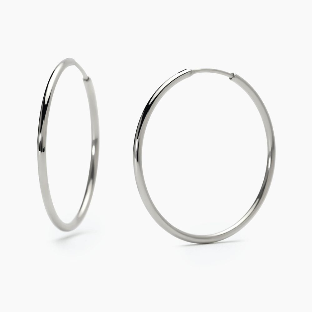 2 Jewels Orecchini Cerchio Acciaio 36 mm