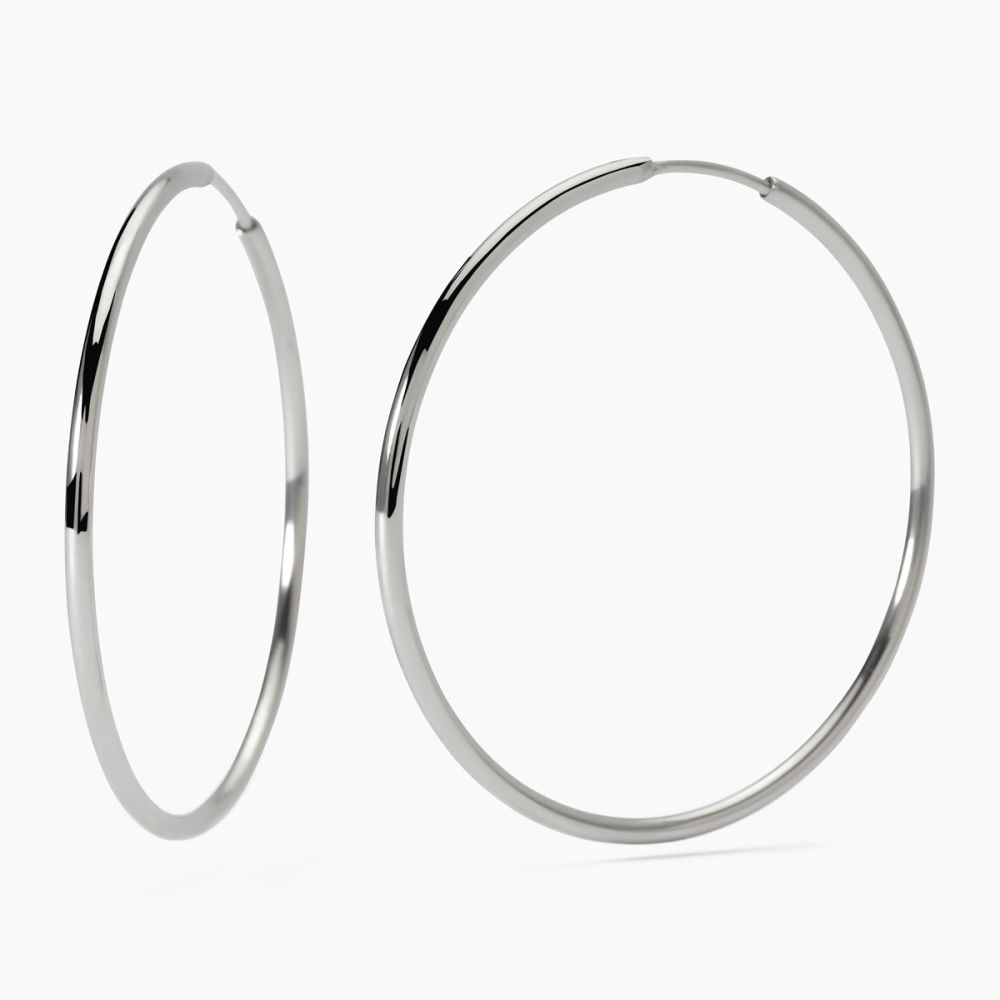 2 Jewels Orecchini Cerchio Acciaio 46 mm