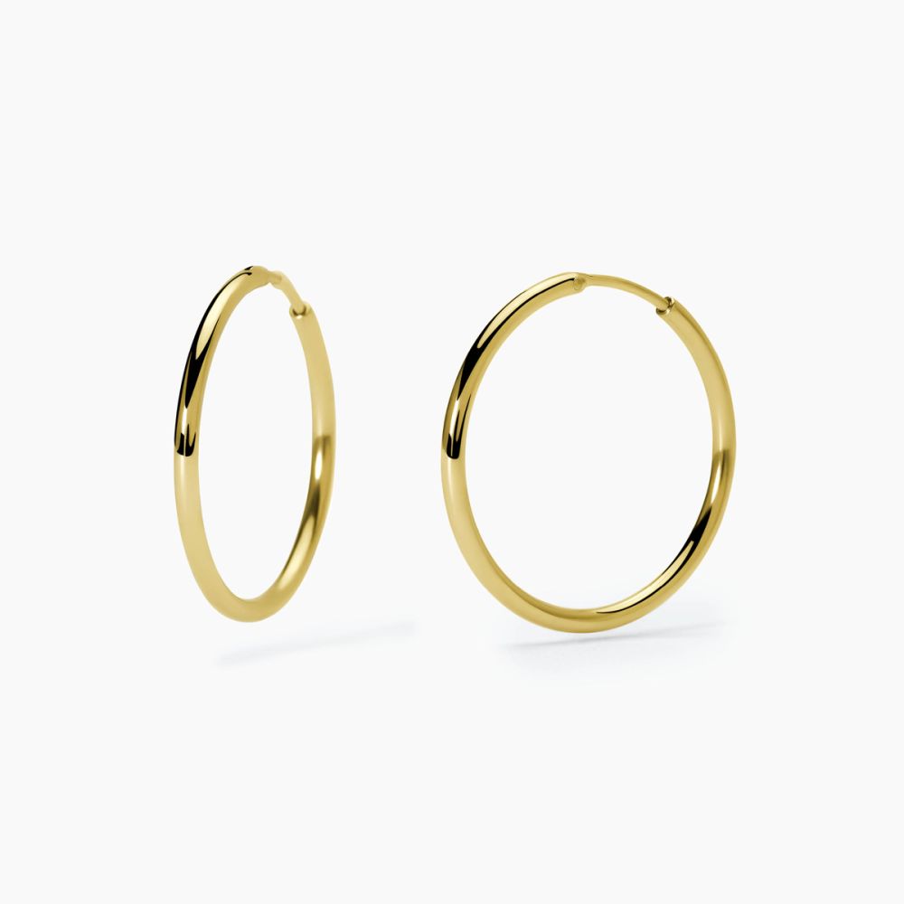 2 Jewels Orecchini Cerchio Acciaio Gold 29 mm