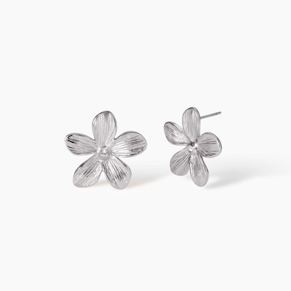2 Jewels Orecchini Acciaio Fiore 25X23 mm