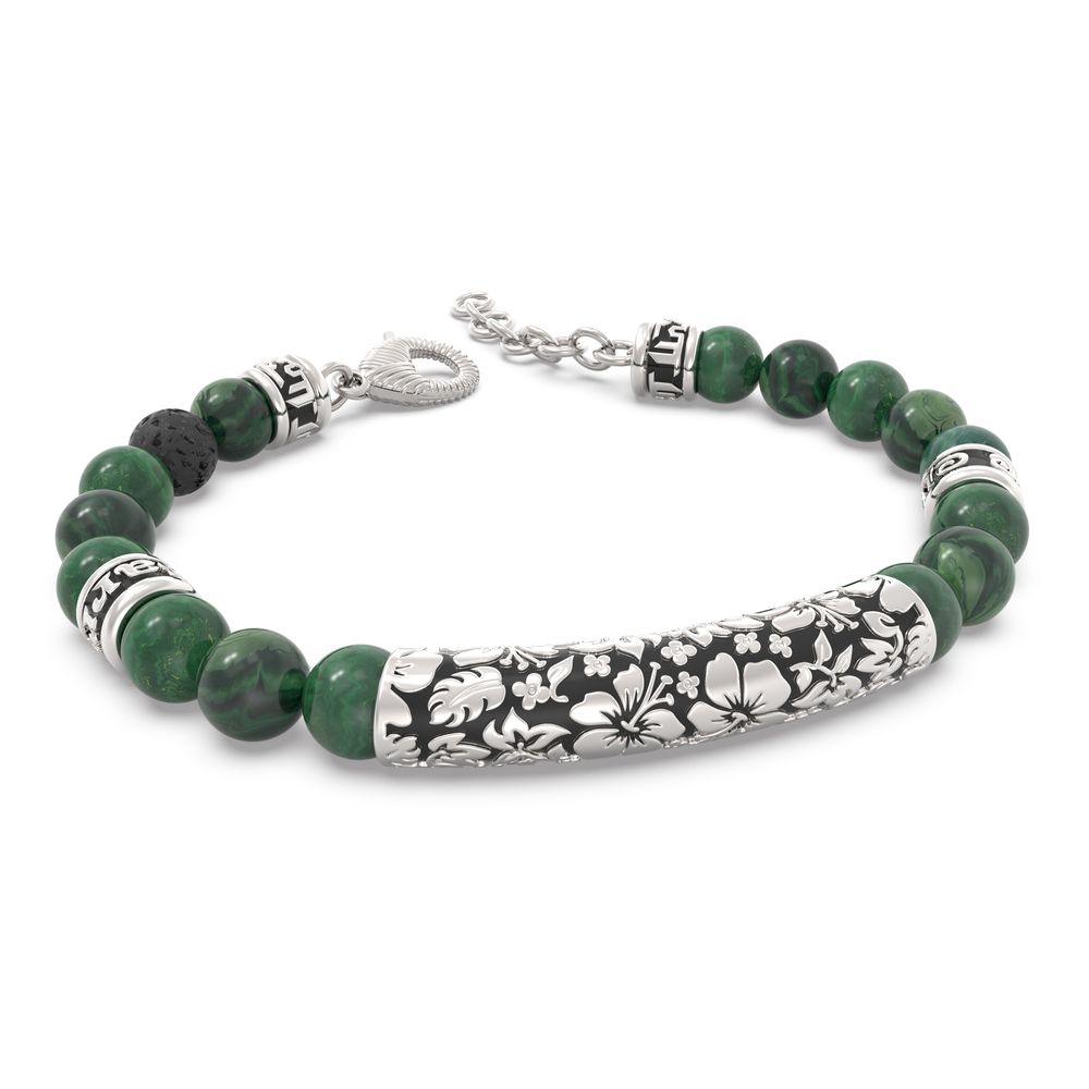 El Barrio Bracciale Agate Verde Hawaii