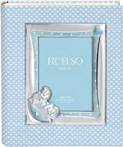 Eccelso Album Bimba Cornice Argento 20X25