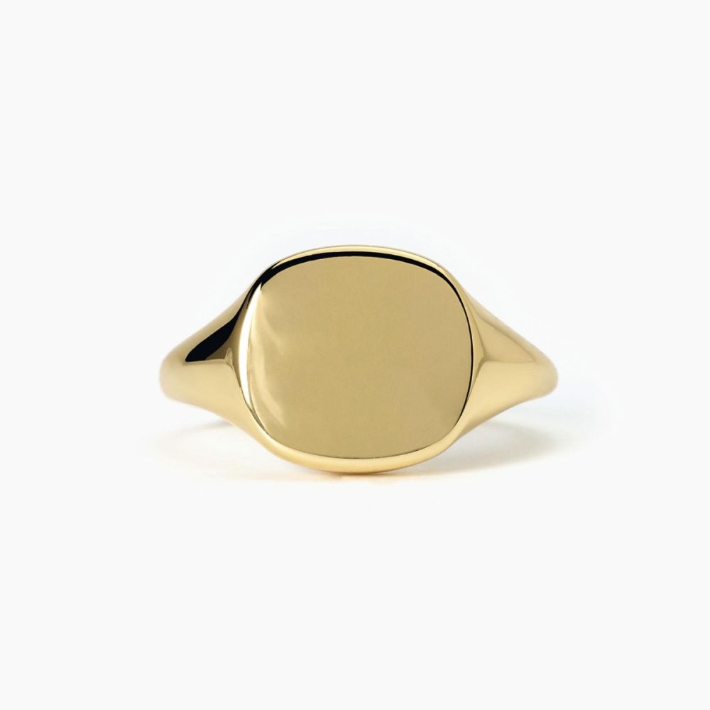 Mabina Anello Chevalier Regolabile Argento Gold