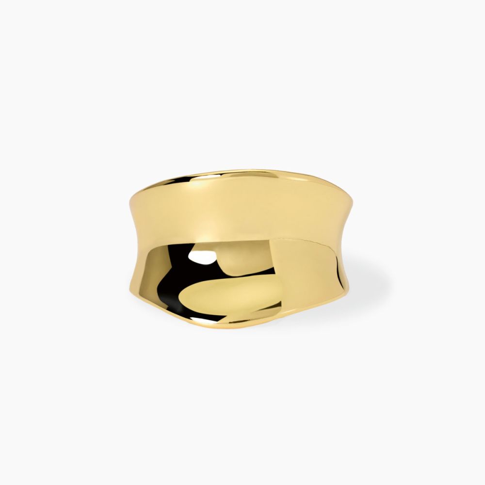 Mabina Anello Fascia Argento Dorato Amazing