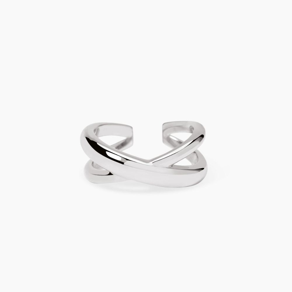 Mabina Anello Intrecciato Argento