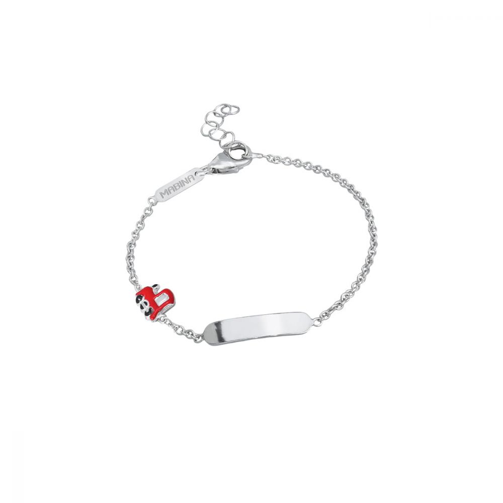 Mabina Bracciale Junior Argento Con Macchina Smaltato