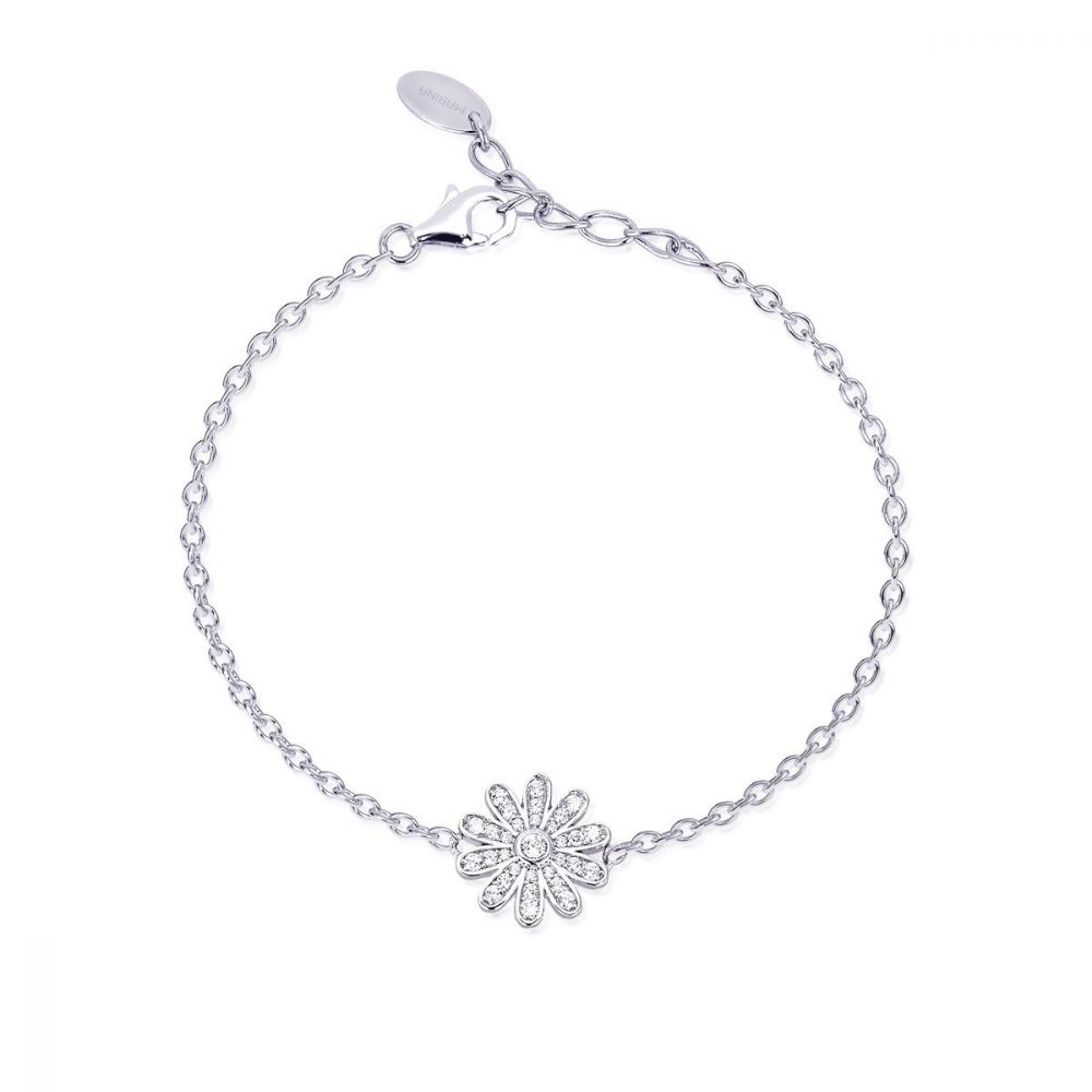 Mabina Bracciale Donna Argento Margherita e Zirconi