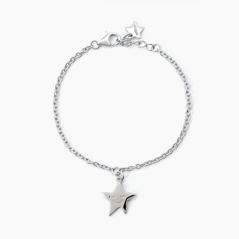 Mabina Bracciale Argento Pendente Stella