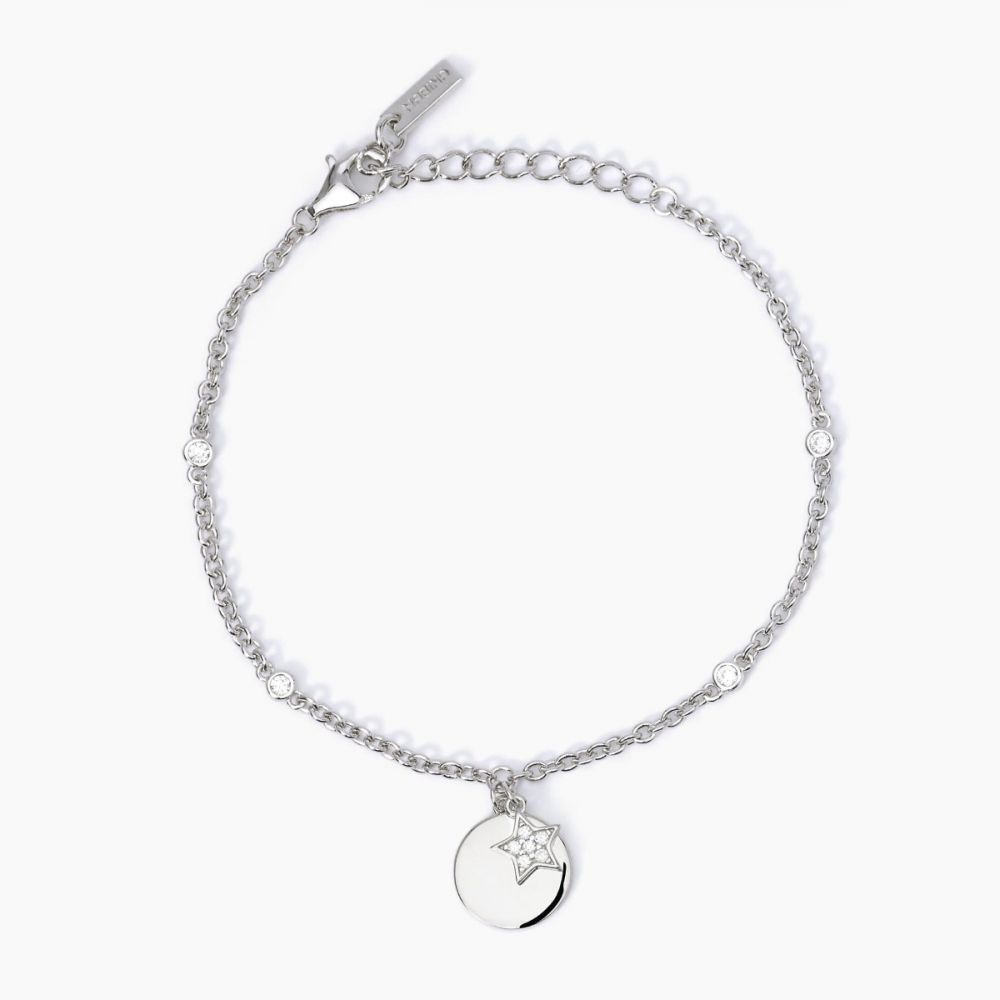Mabina Bracciale Donna Argento Tondo e Stella