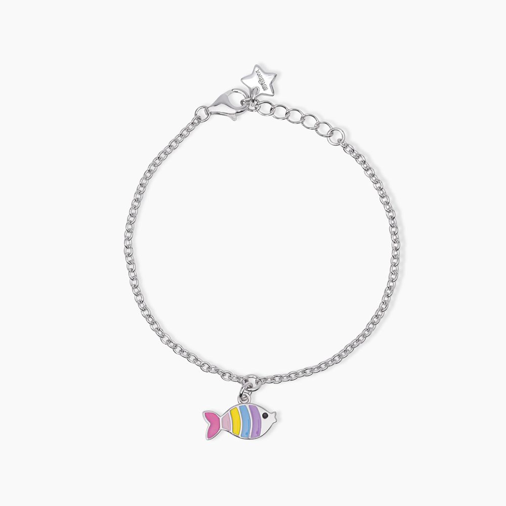 Mabina Bracciale Argento Pesce Smaltato