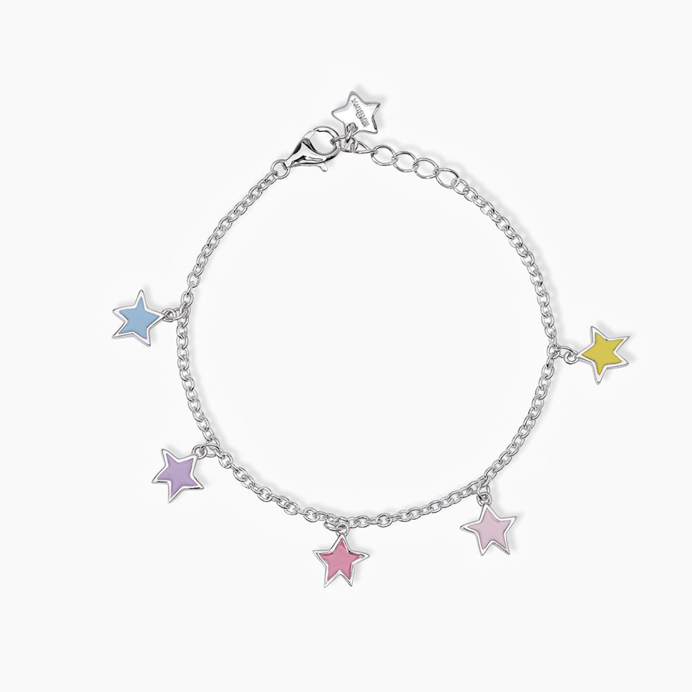 Mabina Bracciale Argento Stelle Smaltate