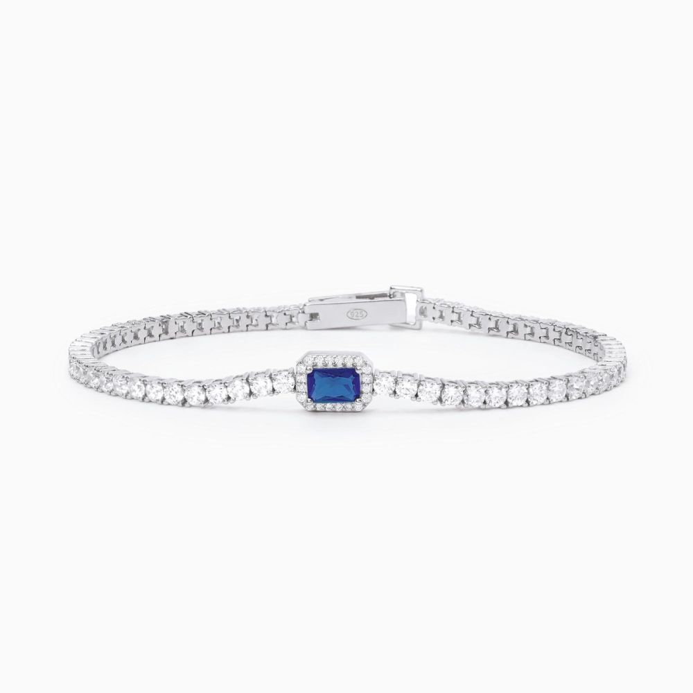 Mabina Tennis Argento Zaffiro Sintetico