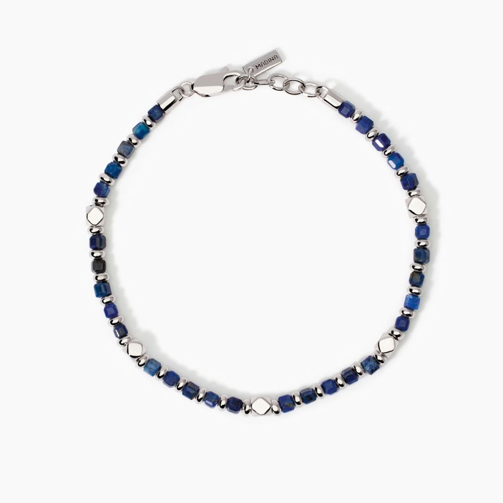 Mabina Bracciale Argento e Sodalite Blu California
