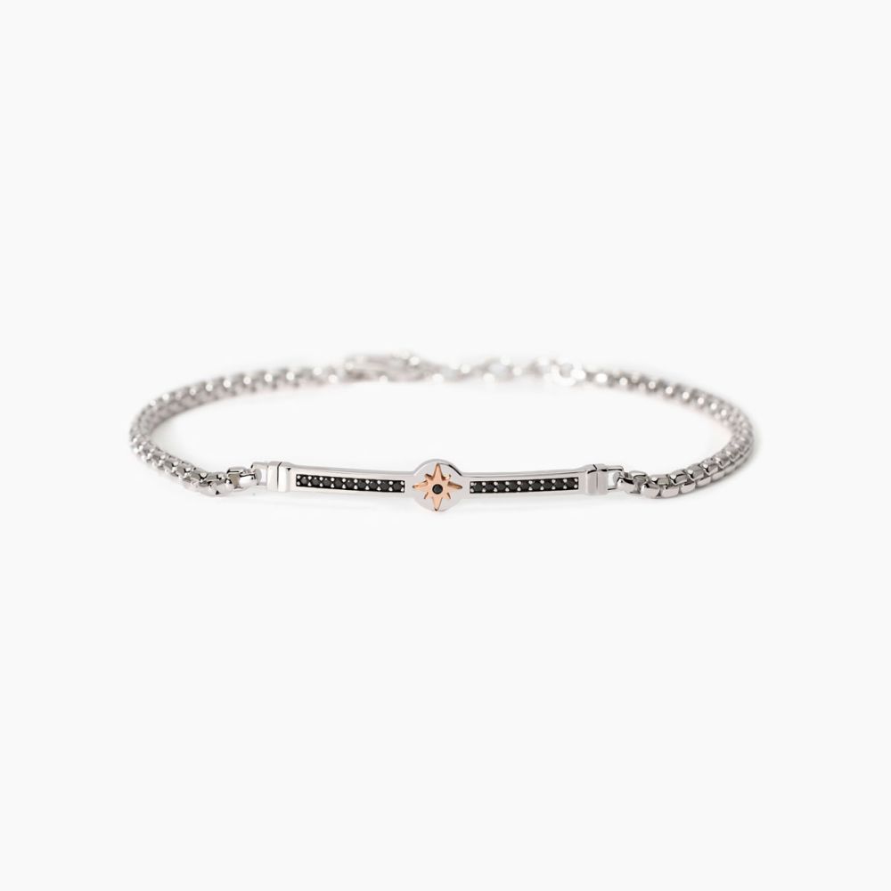 Mabina Bracciale Argento Rosa Dei Venti Cruise