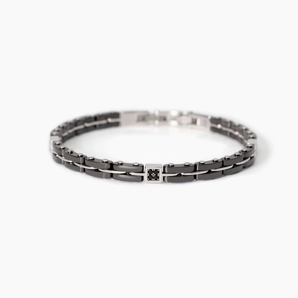 Mabina Bracciale Argento e Ceramica Outside