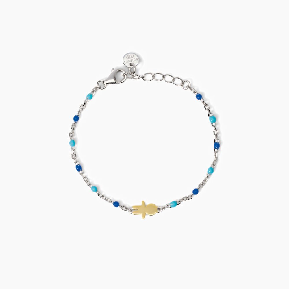 Mabina Bracciale Argento e Bimbo 9K Mio