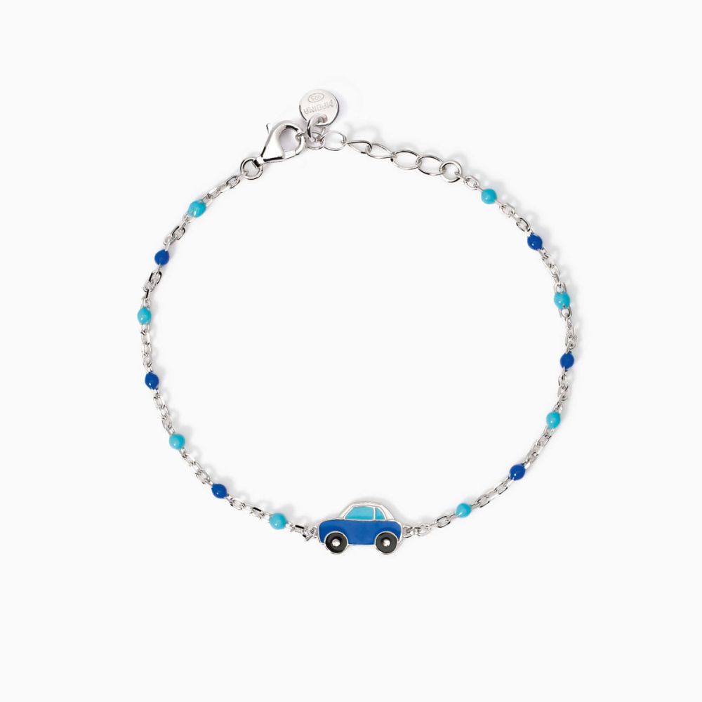 Mabina Bracciale Argento Macchina Smaltata Brum Brum