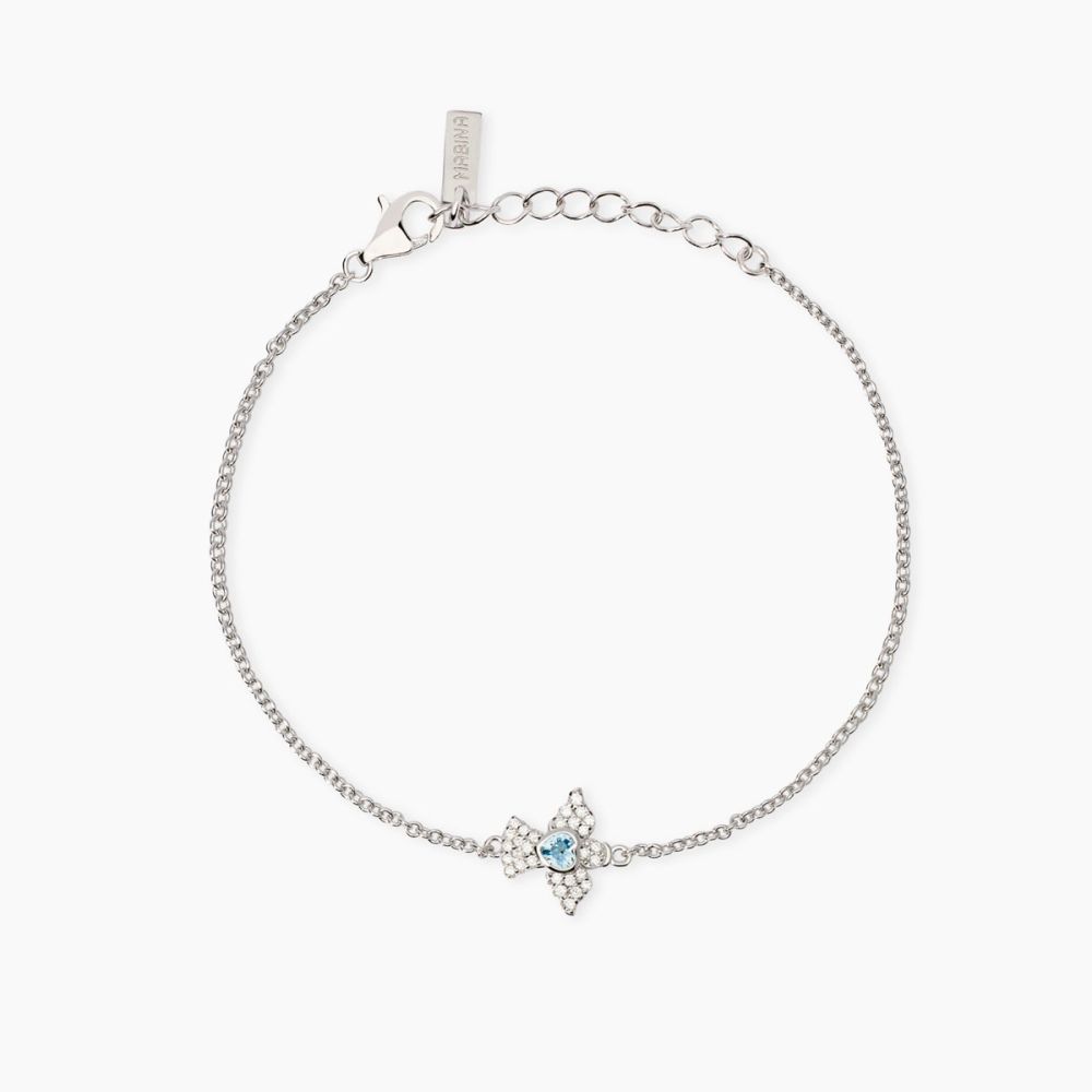 Mabina Bracciale Argento Angelo Zirconato My Angel