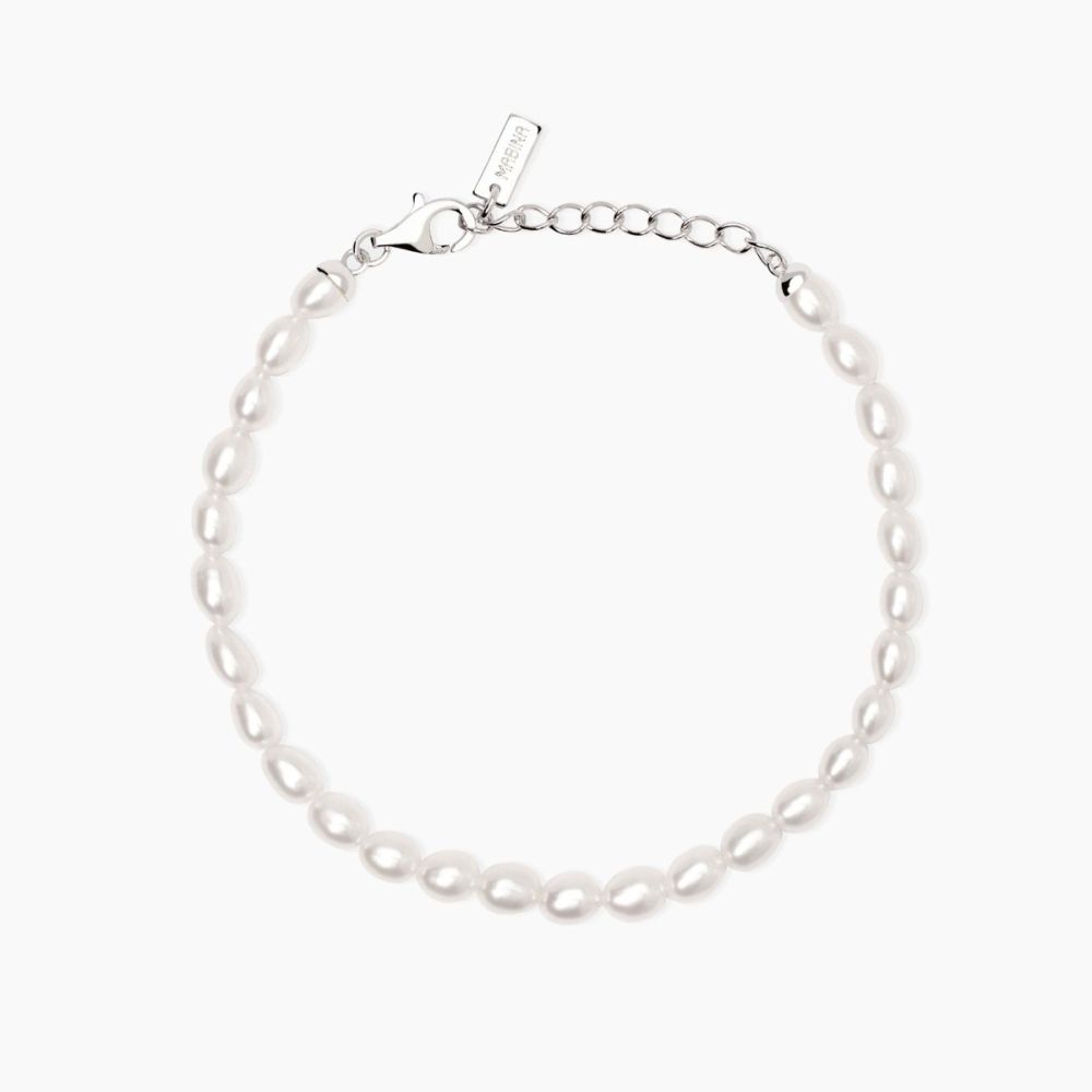 Mabina Bracciale Argento Perle Coltivate