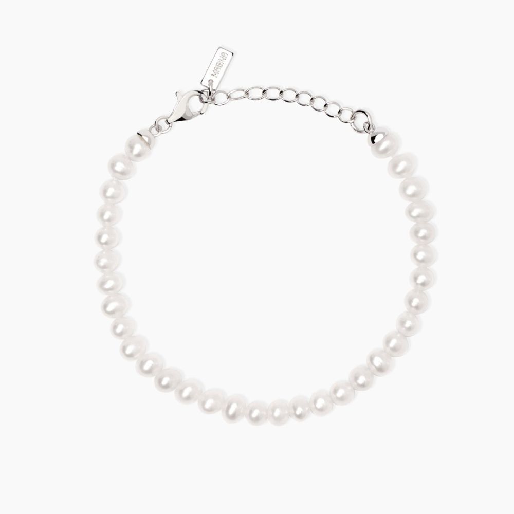 Mabina Bracciale Argento Perle Coltivate