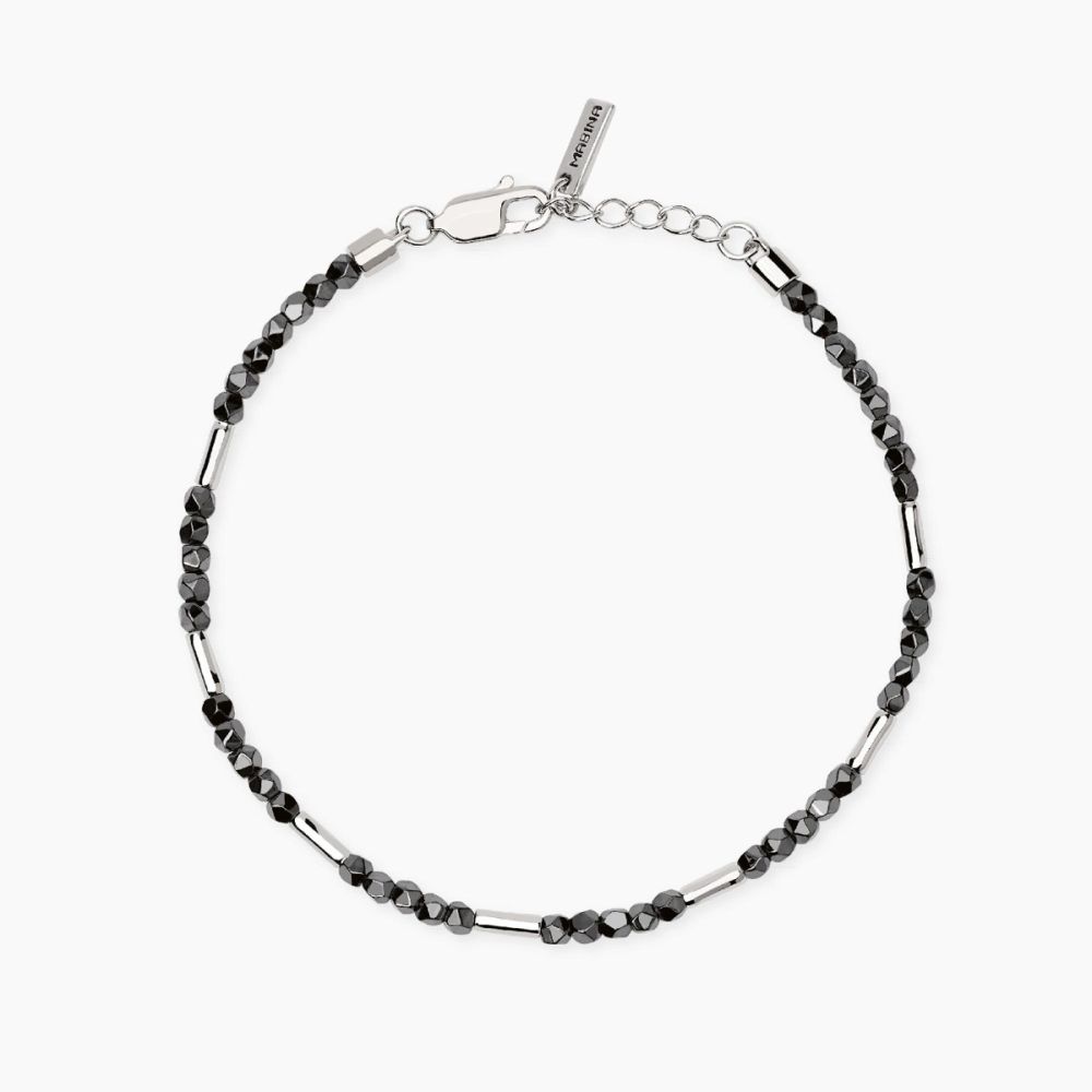 Mabina Bracciale Argento con Ematite