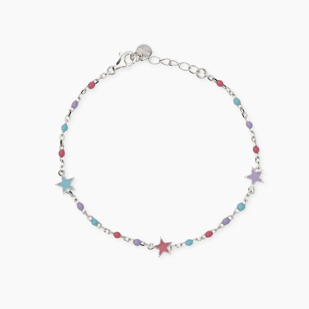 Mabina Bracciale Argento Stelle Smaltate