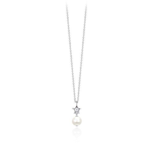 Mabina Collana Donna Argento Stella e Perla