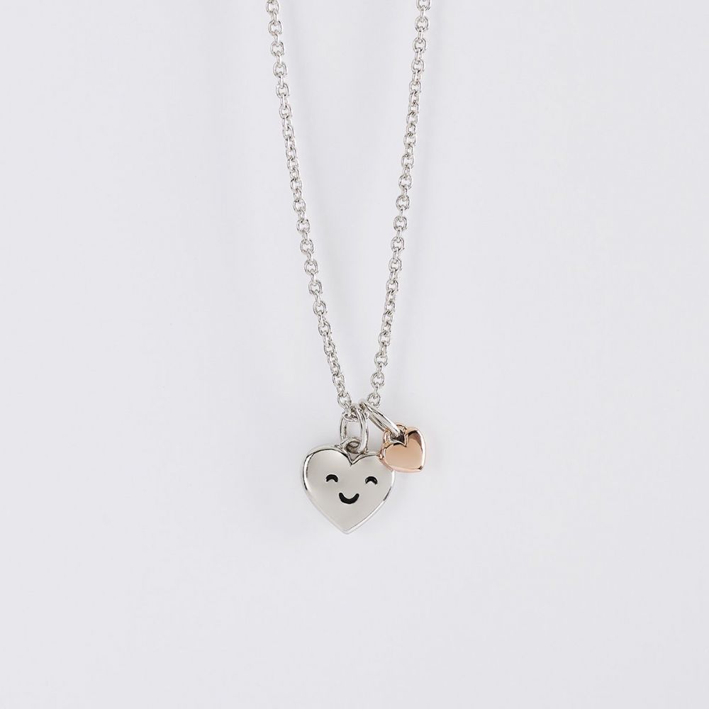 Mabina Collana Kids Argento Cuori