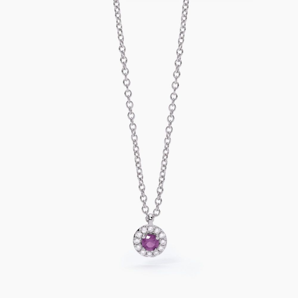 Mabina Collana Donna Argento e Tormalina