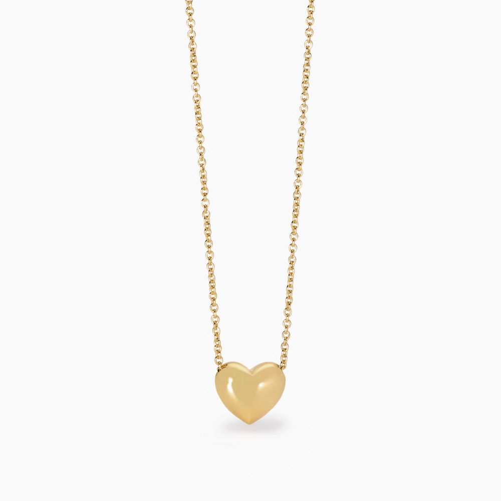 Mabina Collana Argento Gold Cuore Gold