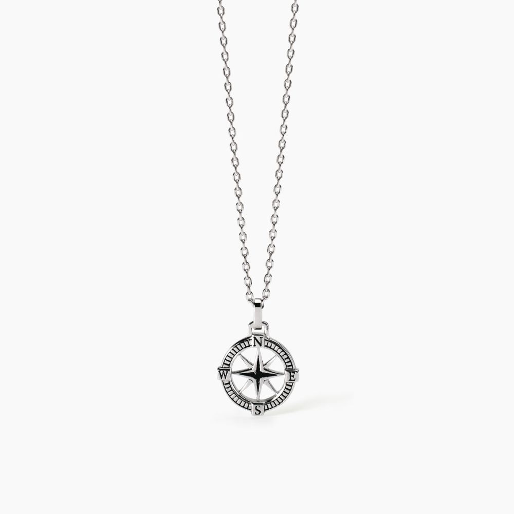 Mabina Collana Argento Rosa Dei Venti