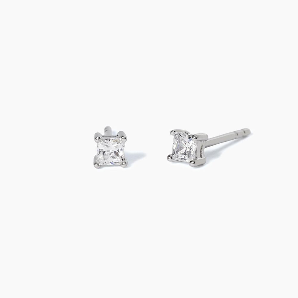 Mabina Orecchini Lobo Argento Punti Luce 3 mm