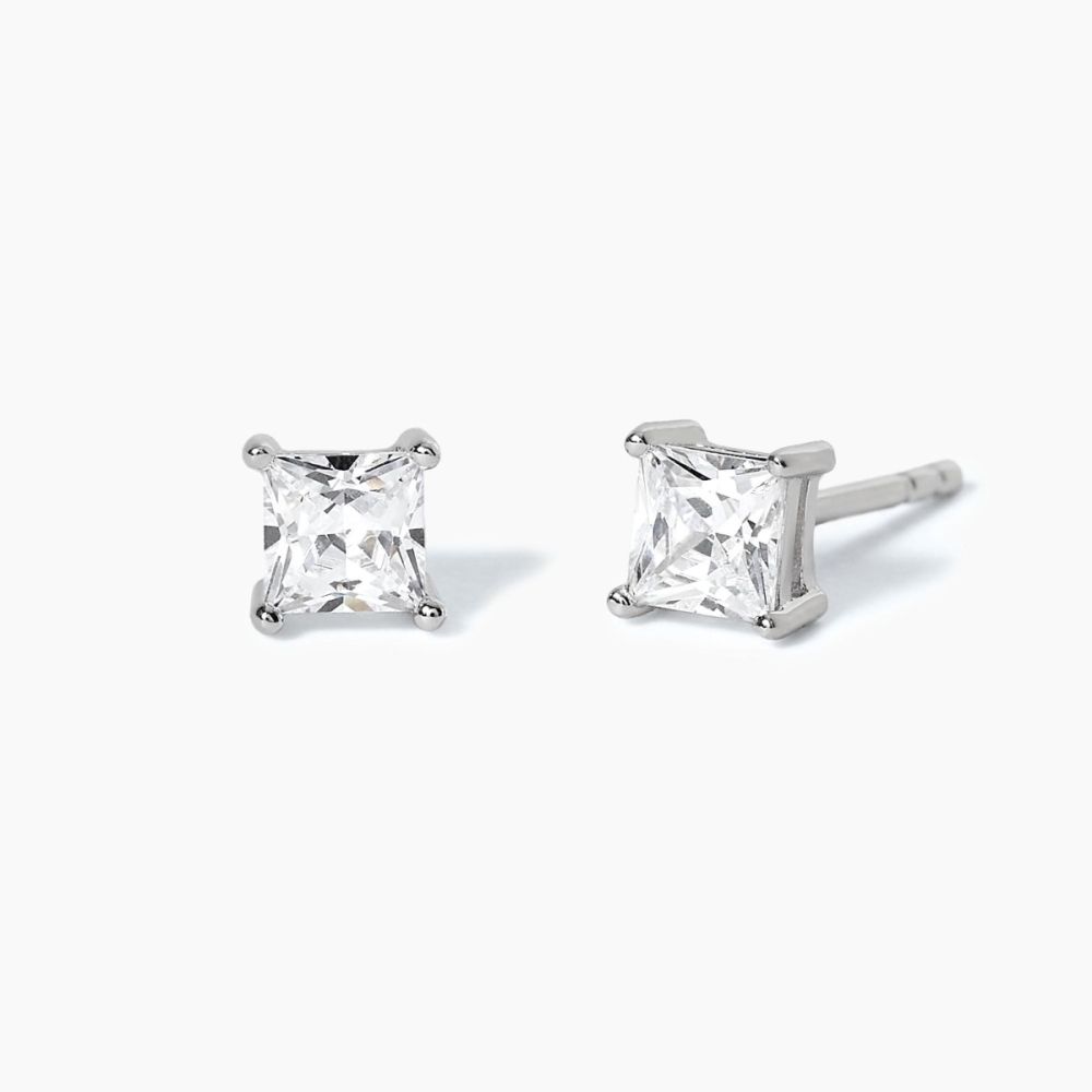 Mabina Orecchini Lobo Argento Punto Luce 5 mm
