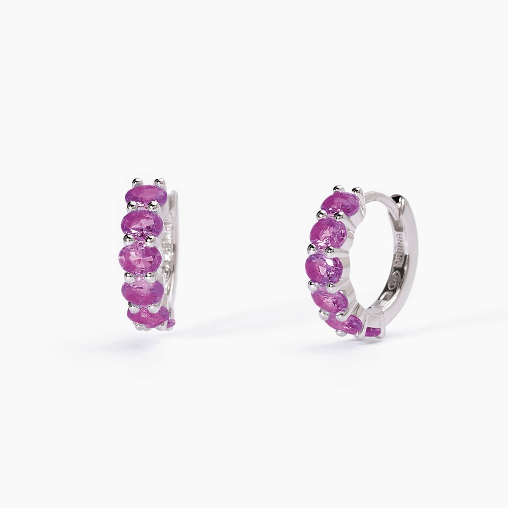 Mabina Cerchio Argento Rodiato e Tormalina