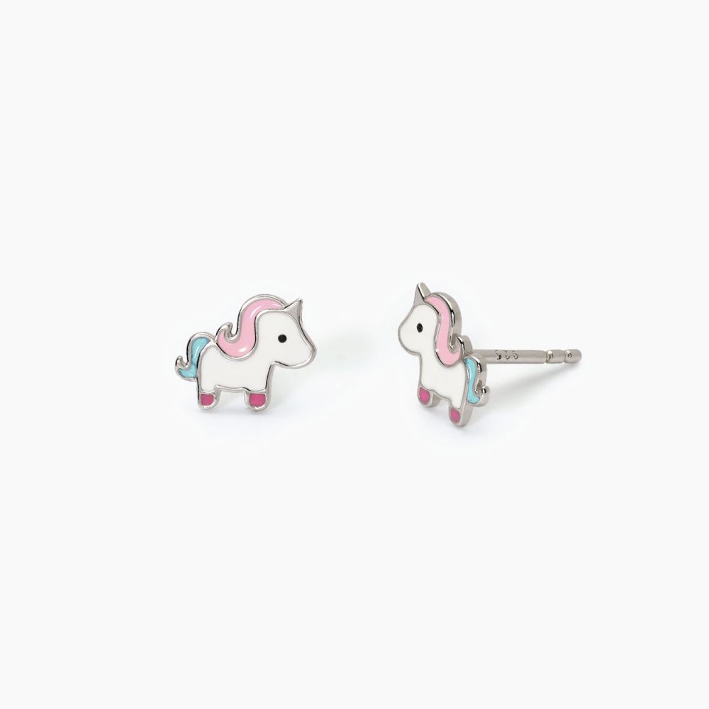 Mabina  Orecchini Junior Argento Unicorno